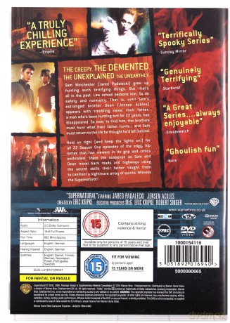 Nie z Tego Świata Sezon 1 (Supernatural) [6DVD]