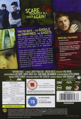 Supernatural Season 2 (Nie Z Tego Świata Sezon 2) [6DVD]