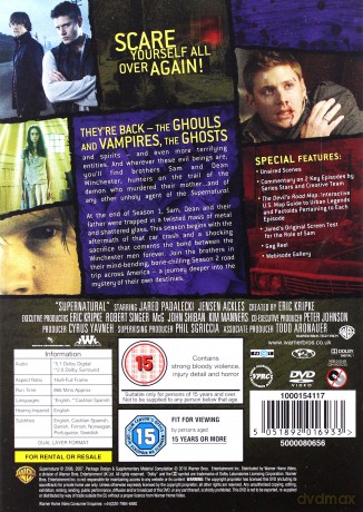 Supernatural Season 2 (Nie Z Tego Świata Sezon 2) [6DVD]