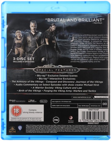 Vikings Season 1 (Wikingowie Sezon 1) [2xBlu-Ray]