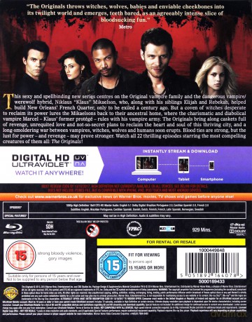 The Originals Season 1 [Blu-Ray]