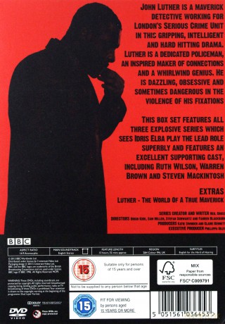Luther Season 1-3 [6DVD]
