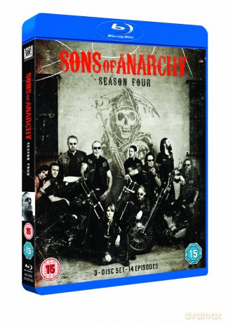 Sons of Anarchy Season 4 (Synowie Anarchii Sezon 4) [4Blu-ray]