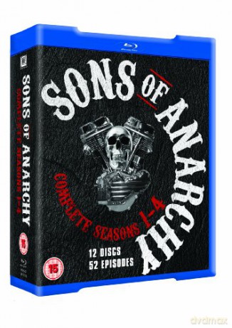 Sons of Anarchy Season 1-4 (Synowie Anarchii Sezon 1-4) [12Blu-ray]