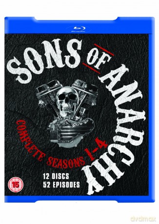 Sons of Anarchy Season 1-4 (Synowie Anarchii Sezon 1-4) [12Blu-ray]