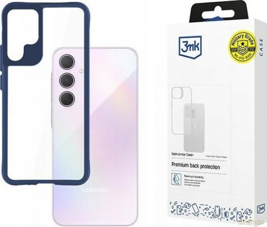 Samsung Galaxy A35 5G - 3mk Satin Armor Case+ Blue