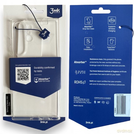 Etui do Samsung Galaxy S23 Ultra - 3mk Clear Case
