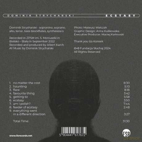Dominik Strycharski: Ecstasy [CD]