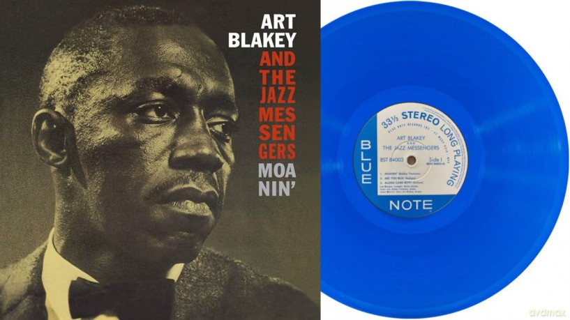 Art Blakey & The Jazz Messengers: Moanin' (Blue) (Indie) [Winyl]