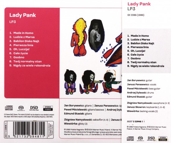 Lady Pank: Lp3 [SACD]