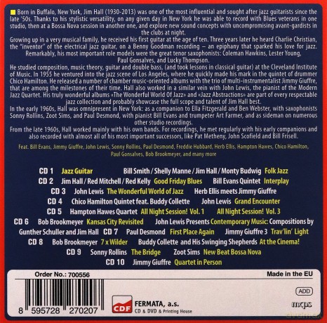 Jim Hall: Greatest Jazz Guitarists - Original Albums [10CD]