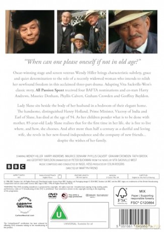 All Passion Spent [DVD]
