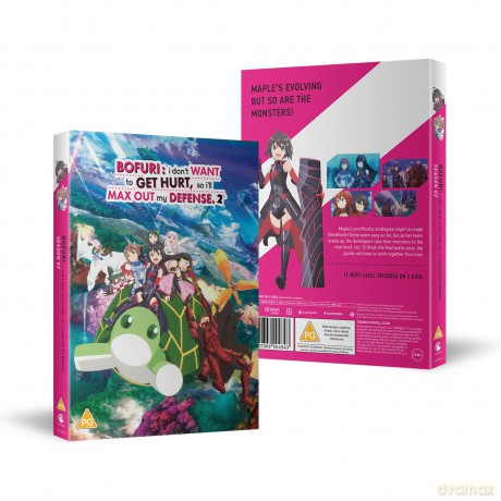 Bofuri: I Don't Want To Get Hurt. So I'll Max Out My Defense - Season 2 (Nie lubię bólu, dlatego maksymalizuję swoją obronę) [2DVD]