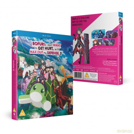Bofuri: I Don't Want To Get Hurt. So I'll Max Out My Defense - Season 2 (Nie lubię bólu, dlatego maksymalizuję swoją obronę) [2xBlu-Ray]