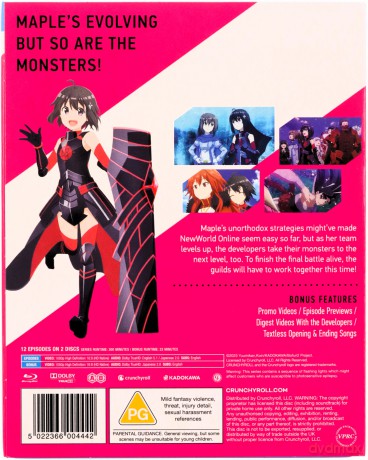 Bofuri: I Don't Want To Get Hurt. So I'll Max Out My Defense - Season 2 (Nie lubię bólu, dlatego maksymalizuję swoją obronę) [2xBlu-Ray]