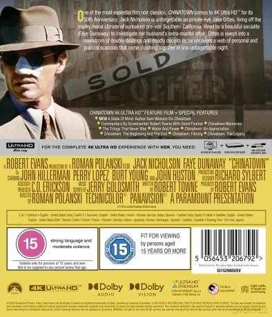 Chinatown [Blu-Ray 4K]+[Blu-Ray]
