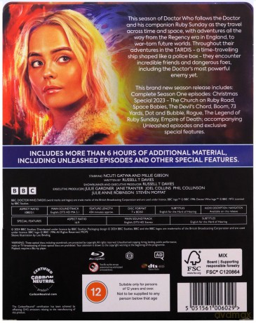 Doctor Who: Season 1 (steelbook) [BOX] [7xBlu-Ray]