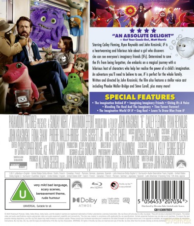 I.F. (Imaginary Friends) (Istoty fantastyczne) [Blu-Ray]