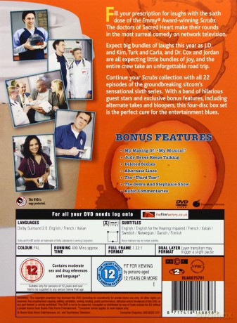 Scrubs Season 6 (Hoży doktorzy Sezon 6) [4DVD]