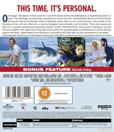 Jaws: The Revenge (Szczęki 4: Zemsta) [Blu-Ray 4K]