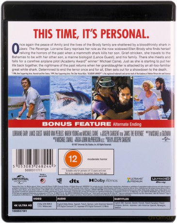 Jaws: The Revenge (Szczęki 4: Zemsta) [Blu-Ray 4K]