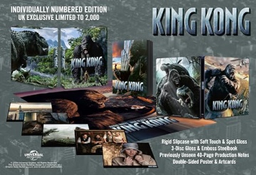 King Kong (Limited edition) (steelbook) [Blu-Ray 4K]+[2xBlu-Ray]