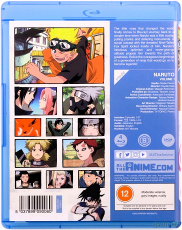 Naruto - Vol. 1 [4Blu-Ray]