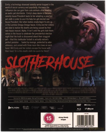 Slotherhouse (Slotherhouse: Leniwa śmierć) [Blu-Ray]+[DVD]
