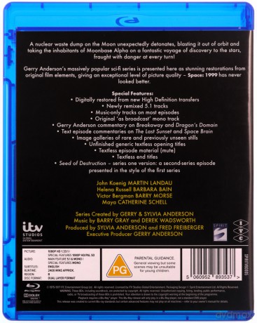 Space 1999: The Complete Series (Kosmos 1999) [4xBlu-Ray]