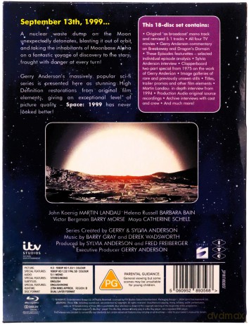 Space: 1999: The Ultimate Space: 1999 (Kosmos 1999) [BOX] [18xBlu-Ray]