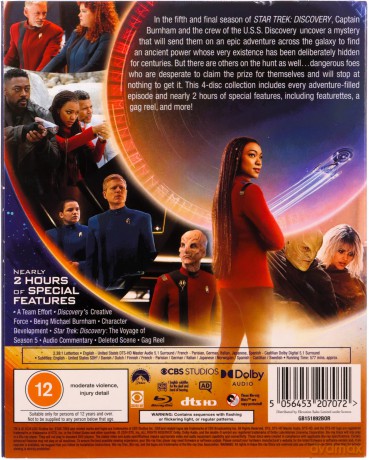 Star Trek: Discovery - Season Five [4xBlu-Ray]