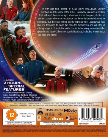 Star Trek: Discovery - Season Five (steelbook) [4xBlu-Ray]