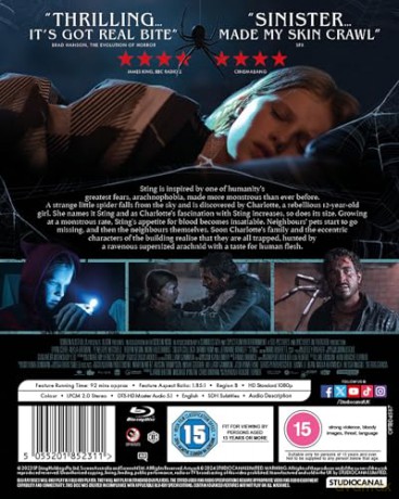 Sting (Gniazdo pająka) [Blu-Ray]