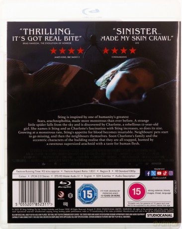 Sting (Gniazdo pająka) [Blu-Ray]