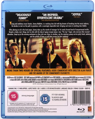 The Commitments [Blu-Ray]