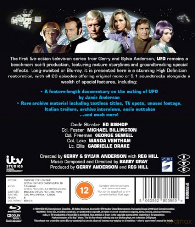 Ufo: The Complete Series [6xBlu-Ray]