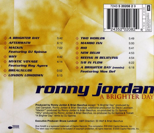 Ronny Jordan: A Brighter Day [CD]