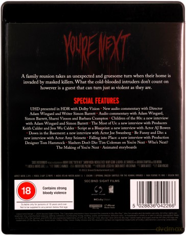 You're Next (Następny jesteś ty) [Blu-Ray 4K]