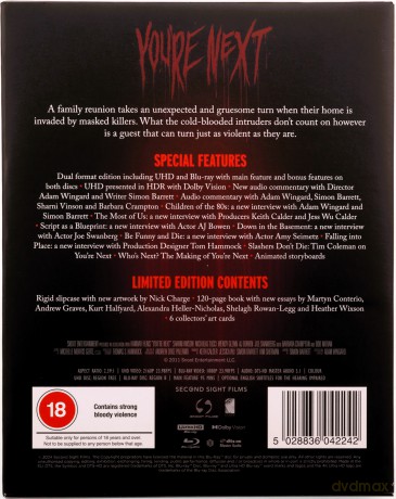 You're Next (Limited) (Następny jesteś ty) [Blu-Ray 4K]+[Blu-Ray]