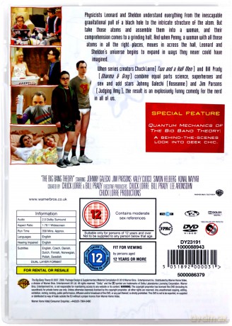 Teoria Wielkiego Podrywu Sezon 1 [3DVD]