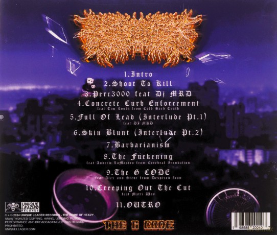 PeelingFlesh: The G Code [CD]