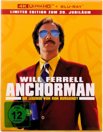 Anchorman: The Legend of Ron Burgundy (Legenda telewizji) [Blu-Ray 4K]+[2xBlu-Ray]