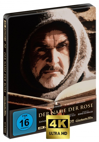 The Name of the Rose (Imię róży) (steelbook) [Blu-Ray 4K]+[Blu-Ray]