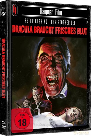 The Satanic Rites of Dracula (Szatański plan Draculi) (mediabook) [Blu-Ray]+[DVD]