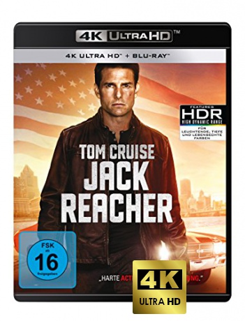 Jack Reacher (Jack Reacher: Jednym strzałem) [Blu-Ray 4K]+[Blu-Ray]