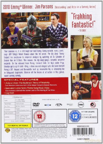 The Big Bang Theory Season 4 (Teoria Wielkiego Podrywu Sezon 4) [3DVD]