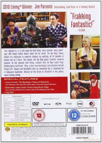 The Big Bang Theory Season 4 (Teoria Wielkiego Podrywu Sezon 4) [3DVD]