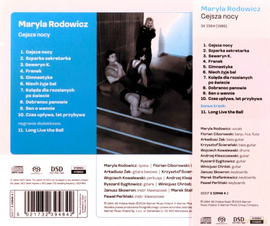 Maryla Rodowicz: Gejsza Nocy [SACD]