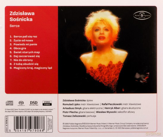 Zdzisława Sośnnicka: Serce [SACD]