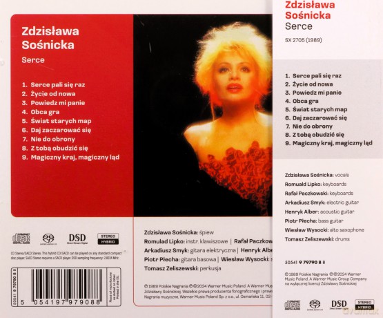 Zdzisława Sośnnicka: Serce [SACD]